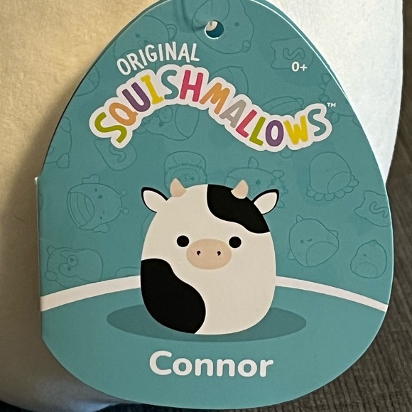 NWT 8” Connor the Cow Squishmallows HARD TO FIND! - Picture 2 of 2